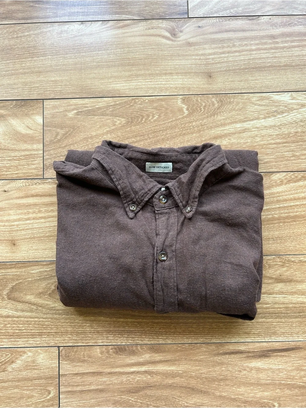 J. Crew Slim Untucked Brushed Twill Button Up Shirt